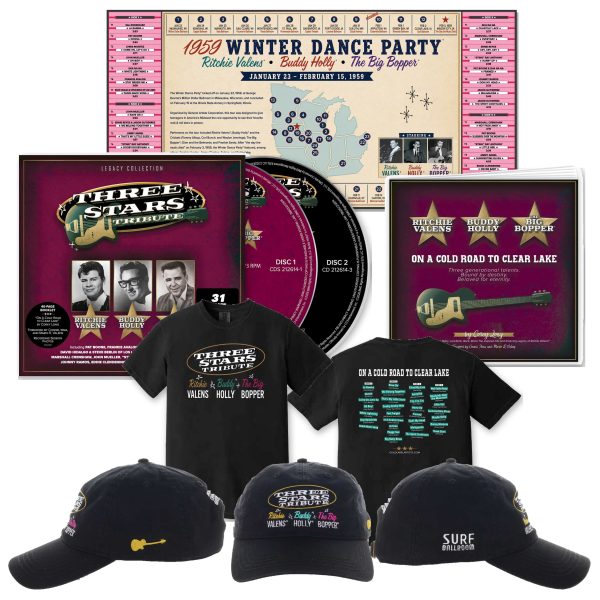 Three Stars Tribute CD Bundle